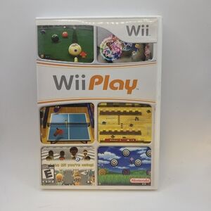 ⭐️Nintendo Wii Play Game - Rated E With Manual